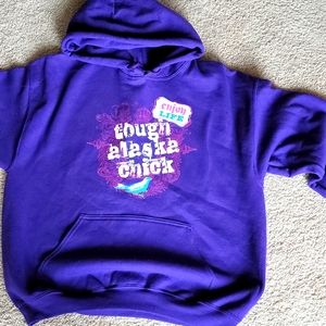 Tough Alaska Chick hoodie
